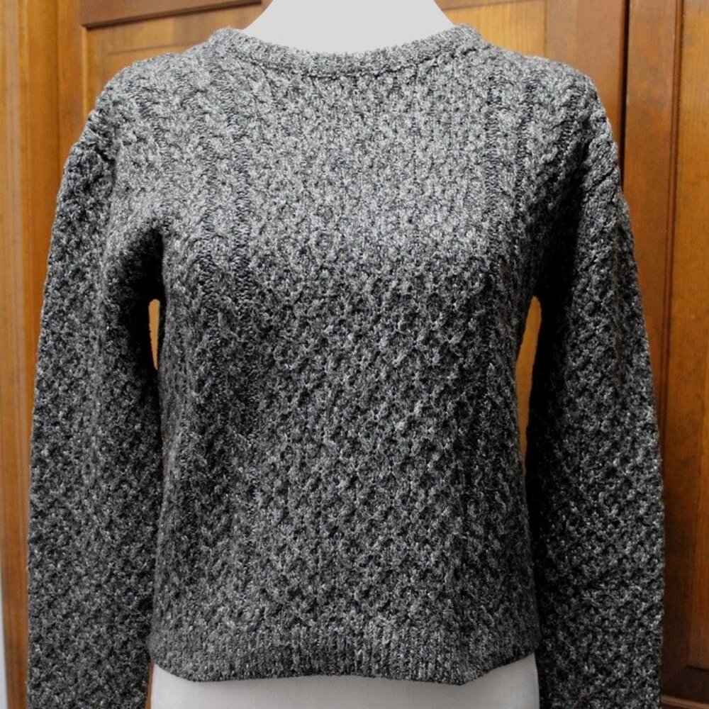 Diamond Cable Knit Sweater